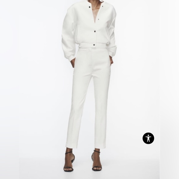 ZARA Jogger Waist Pants - Picture 1 of 11